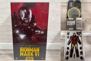 Hot Toys Marvel MMS378 D17 Iron Man MARK VI Diecast 1/6 Used Rare Japan - Picture 1 of 4