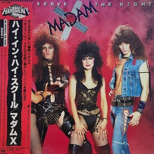 MADAM X - We Reserve the Right 1984 Original Japanese Vinyl Pressing w/OBI EX+ - Picture 1 of 12