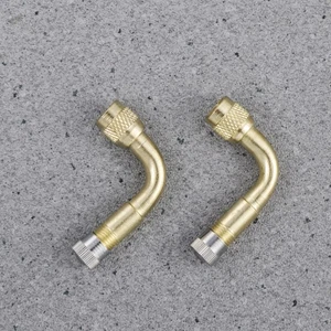 Adaptador de válvula de extensión de inflador de neumáticos para motocicleta 2 piezas - Imagen 1 de 11