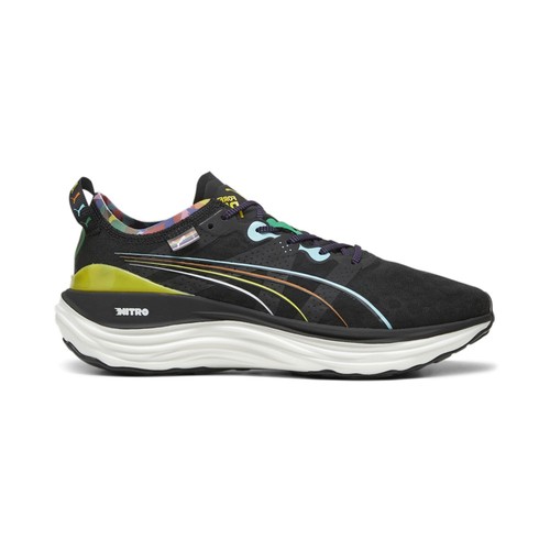 Puma Foreverrun Nitro Love Marathon Running Uomo Nero Sneakers Scarpe da Ginnastica