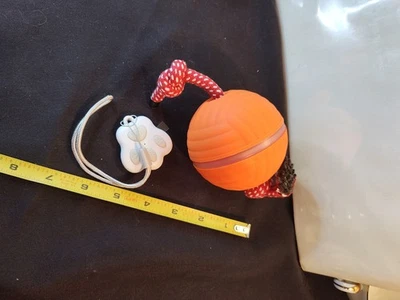 Interactive Liker cord dog ball with remote Dog Toy NEW - Image 1 of 2