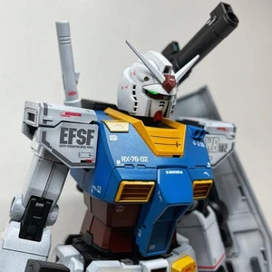 MG RX78-2 Gundam Origin Edition Gunpla Bandai Built & Painted 81726672e - Picture 1 of 8