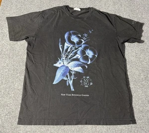 Kith for New York Botanical Garden Allamenda Vintage Tee Black T-Shirt Sz Large - Picture 1 of 9