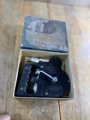 Jim Walker U-Reely Línea de Control Manija Modelo Avión + Cable A-J Aircraft Co Foto 1 de 4