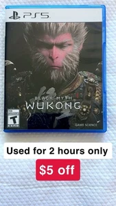Black Myth: Wukong Sony PlayStation 5 Action-Adventure Game - Picture 1 of 9