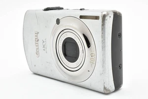 Cámara digital compacta Canon IXY DIGITAL 920 IS plateada idioma inglés usada - Imagen 1 de 7