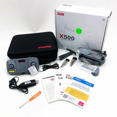 SYMA RC Drohne mit Kamera 4K HD faltbar FPV Quadrocopter ferngesteuert Flugzeug - Image 1 of 4