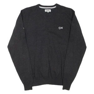 DIESEL Mens Jumper Grey Tight Knit M - Picture 1 of 6