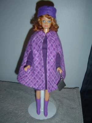 OOAK Handmade Dress and cape set for Barbie and similar size dolls - L@@K - Image 1 of 2