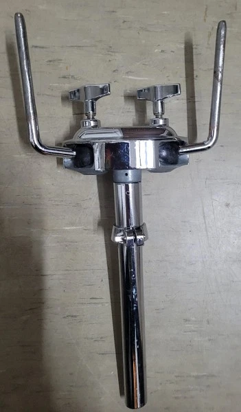 DOPPELTOMHALTER Ludwig Style Kugelgelenke Double Tom Holder Vintage Schlagzeug - Bild 1 von 1