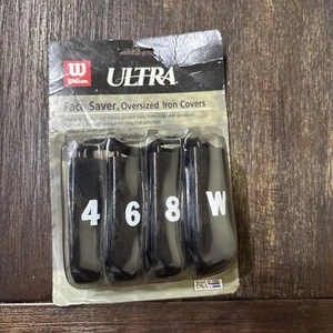 Wilson Ultra Iron Head Cover Set Of 8 Oversized Heavy Duty Vinyl Golf Clubs NEW! - Picture 1 of 4