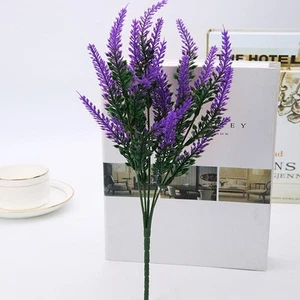 Artificial-Flowers Cold Resistant Lavender Gypsophila Romantic Wedding-Decor - Picture 1 of 3