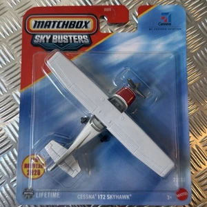 Matchbox Sky Busters Cessna 172 Skyhawk Mattel Diecast - Picture 1 of 2