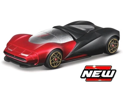 MODELLINO AUTO STATICO BURAGO ANTA SPORTIVA 2024 ROSSO NERO SCALA 1:43 - Immagine 1 di 4