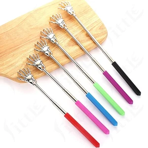 Extendable Back Scratcher Eagle Claw Portable Black Massager Portable Itch - Picture 1 of 12