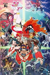 RGC Huge Poster - Gurren Lagann Anime Poster Glossy Finish - ANI069