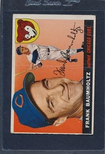1955 Topps #172 Frank Baumholtz Cubs Poor 55T172-93115-1 - Picture 1 of 1