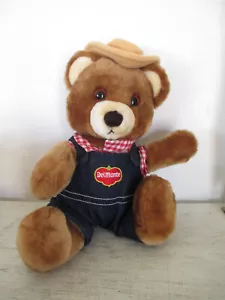 Vintage Del Monte Plush Stuffed Animal, Brawny Bear, 1982 EC - Picture 1 of 2