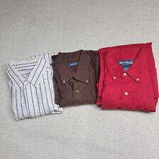 Men’s Long sleeve Button Up Shirt Lot Of 3