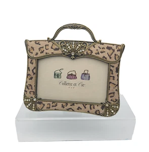 Collette et Cie Cornice portafoto a forma di borsa, 6" x 4" - Foto 1 di 3