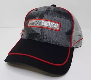 Vortex Tactical Hat Black, Grey & Red Shooting Cap - Picture 1 of 3