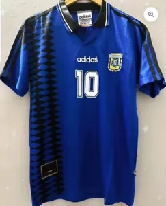 TRIKOT DIEGO MARADONA 10 ARGENTINIEN USA 94 FUSSBALL SHIRT WM S M L XL ADIDAS - Bild 1 von 6