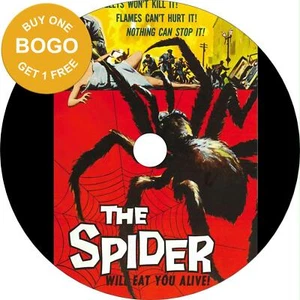 The Spider (Earth vs The Spider) 1958 Thriller Horror Sci-Fi Classic DVD - Imagen 1 de 1