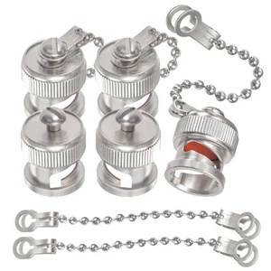 10 Sets Protective Cover Dust Cap For SDI Converter Radio BNC Chain Without Pin - Picture 1 of 5