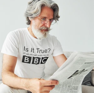 HALF PRICE! 3XL Funny Is it True or did you hear it BBC Hammer Premium T-shirt - Picture 1 of 2