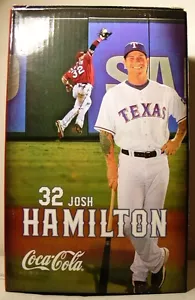 2011 COCA-COLA – JOSH HAMILTON of the TEXAS RANGERS – MVP FIGURINE – NEW - Picture 1 of 3