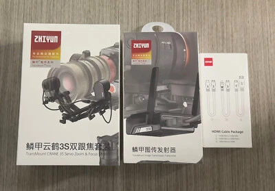 ZHIYUN TransMount CRANE 3S Servo Focus/Zoom Motor  & Transmitter COV-01 - Image 1 of 2