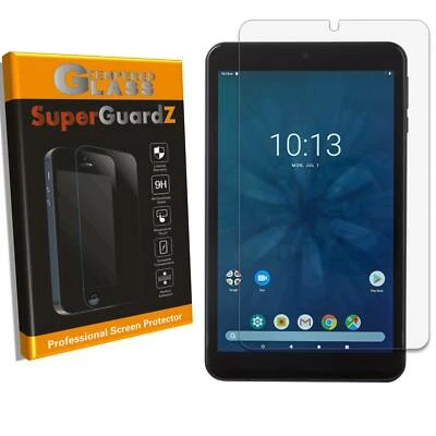 SuperGuardZ Tempered Glass Screen Protector Guard Shield Cover For Onn 8 Tablet - Image 1 of 4