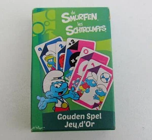 Belgische Schlümpe Kartenspiel-Gouden Spel,Neu - Picture 1 of 5