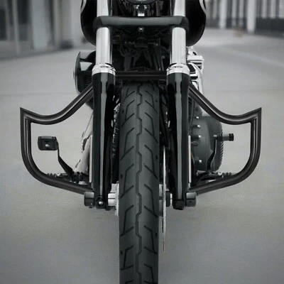 Protector de motor Meathook barra de choque para Harley Dyna Street Bob Wide Glide 2006-2017 Foto 1 de 4