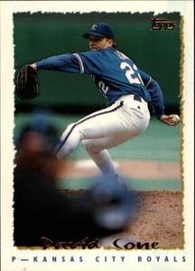 1995 Topps Baseball Card #5 David Cone