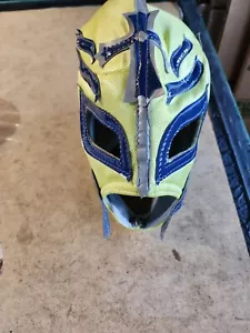 Maschera da wrestling messicana oro e blu (RP T1) - Foto 1 di 3