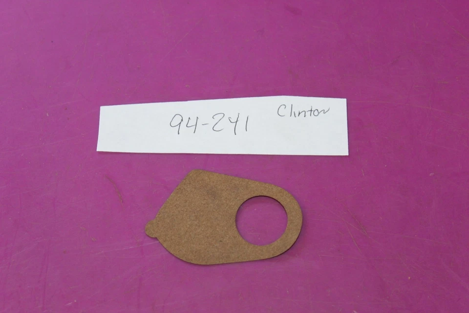 NOS Clinton Gasket. Part 94-241. Old # 5744. Acquired from a closed dealership. - Image 1 of 1