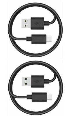 2x Type C Fast Charger Cable For LG G8X Dual Screen G8 G7 G6 G5 Stylo 4 ThinQ  - Image 1 of 3