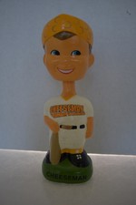 1999 TEI Twins Enterprise Cheeseman Mascot Bobblehead RARE w/box
