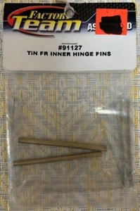 Team Associated Part #91127: TiN Front Inner Hinge Pins (2); NISP - Picture 1 of 1