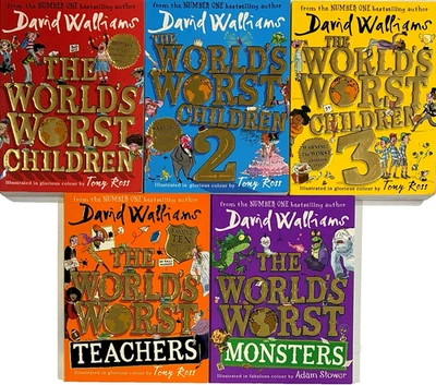 The Worlds Worst Children 1 2 3  Monsters  Teachers by David Walliams Paperbacks - image 1 of 4