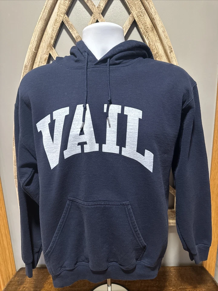 Толстовка с капюшоном молодежная Gildan средний размер Vail - Изображение 1 из 4