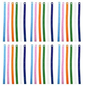 Pack of 30 Elastic Closet Organizers Bedding Storage Bands for Linens Towels - Picture 1 of 8