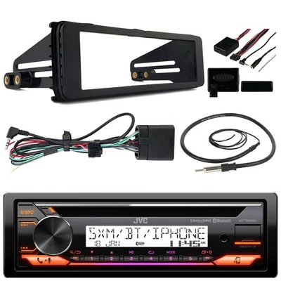 JVC KDT92MBS Marine Bluetooth USB Receiver, Harley Install Kit,Control Interface - Image 1 of 4