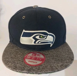 Seattle Seahawks New Era NFL 2-Tone Vintage Logo Snapback 9Fifty 950 Mütze - Bild 1 von 10