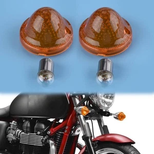 2pcs Turn Signal Light Blinker Lamp Indicators fit for Bonneville Rocket - Picture 1 of 4