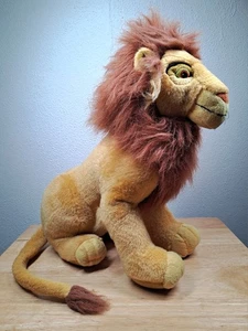 Rare Disney Applause 1990s 16" Lion King Adult Simba Sitting Soft Toy Plush - Picture 1 of 15