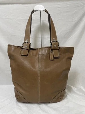 COACH Tote Bag Shoulder Bag Brown Color China Leather Accessories None 9547 - Image 1 of 4