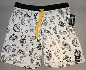 Dog Supply Sleep\Lounge Shorts XL Mens 38-40 Black White Comfort Draw string NWT - Picture 1 of 4