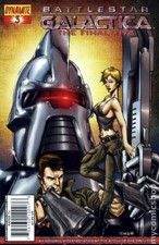 Battlestar Galactica The Final Five #3A FN 2009 Stock Image